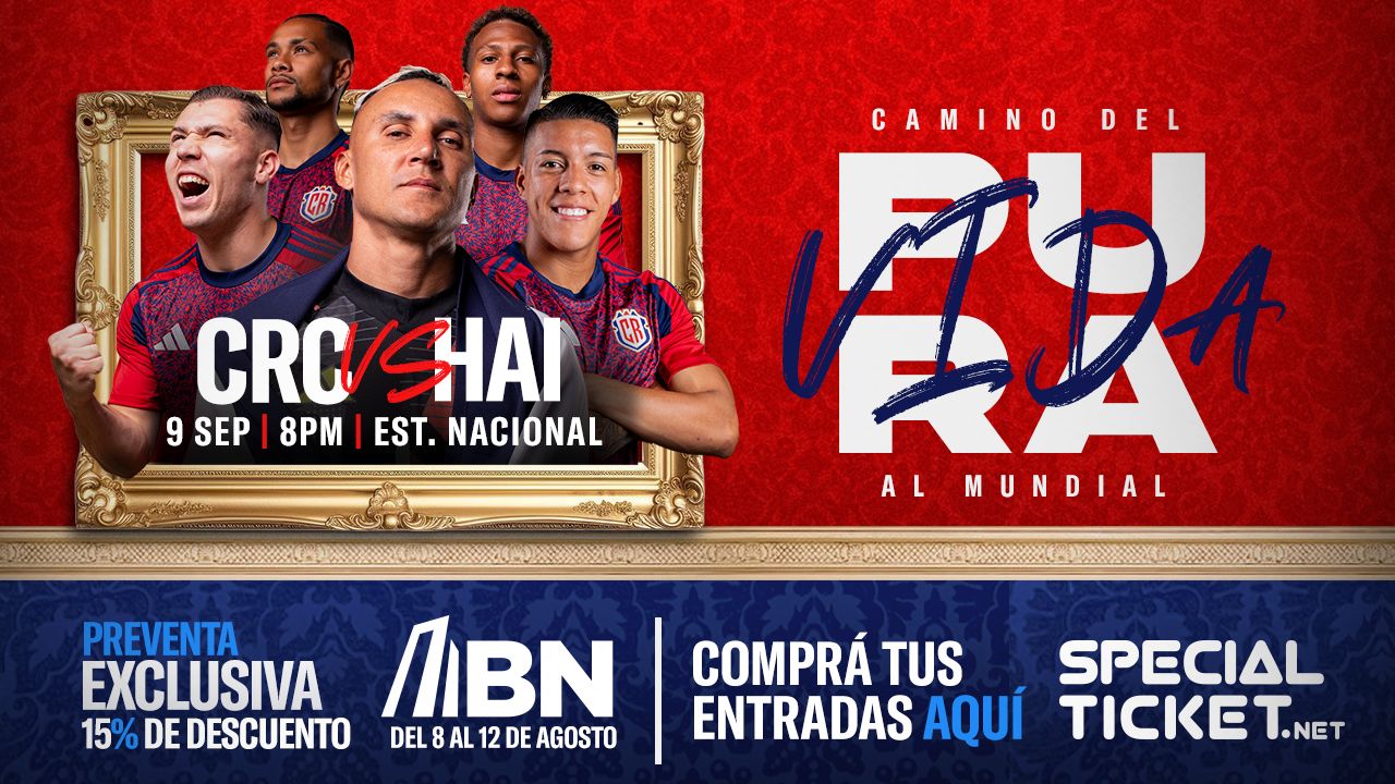 Preventa para juego de la Sele ante Haití inicia este viernes